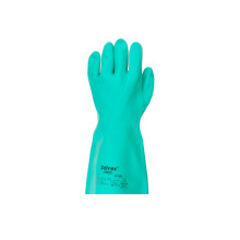Wholesale customized good quality   rubber resistant chemical glove